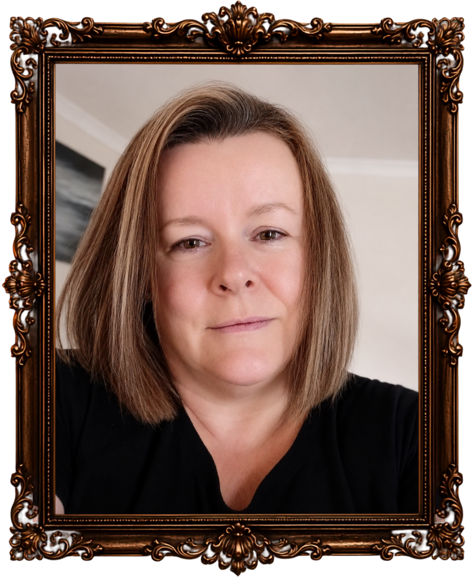 Nicola Myles, author of Crimson Canvas